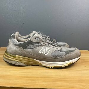 New Balance 993 Athletic Sneakers Made USA Men’s Size 12.5 Gray Mesh MR993GL
